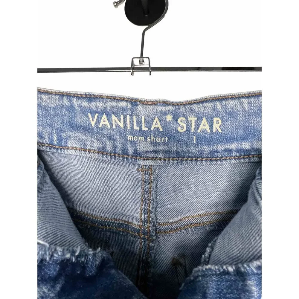 Vanilla Star Denim Mom Shorts